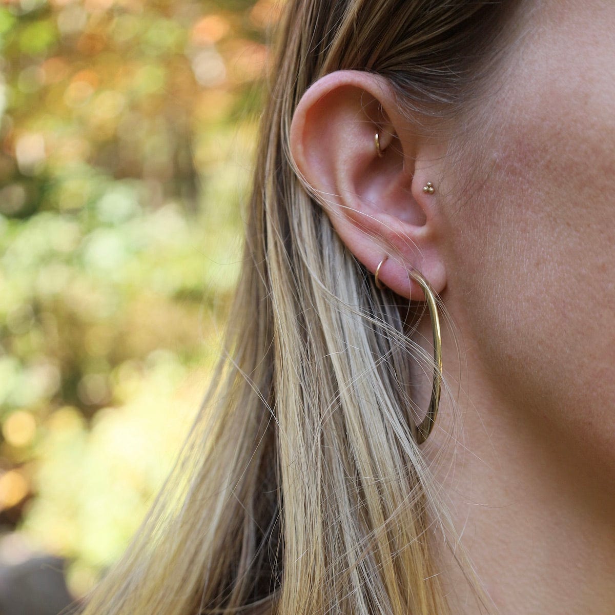 Amazon.com: Big Half Moon Goth Studs, Large Crescent Moon Stud Earrings :  Handmade Products